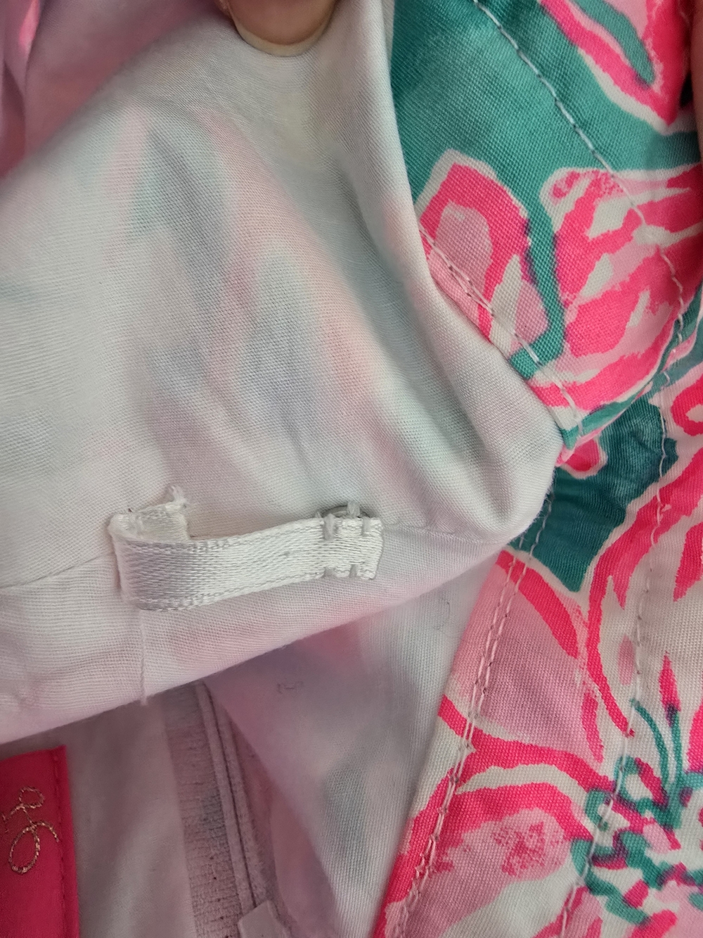 NWOT Lilly Pulitzer Floral Lace-Trim A-Line Dress with Matching Jewelry, Size 14 - Picture 14 of 16